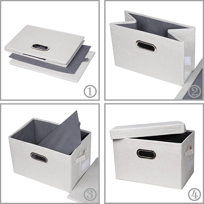 PRANDOM Large Collapsible Storage Containers