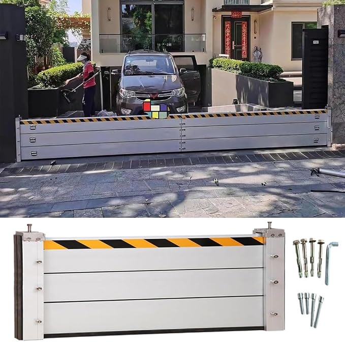 Reusable Flood Barrier, 3/4/5/6/7/8/9/10/11/12/13ft Long Heavy Duty Aluminum