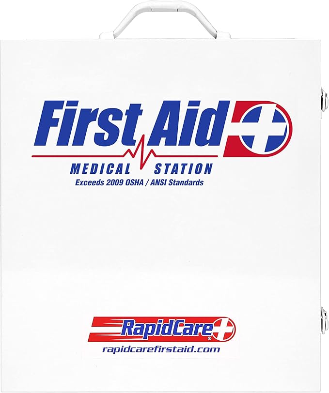 Rapid Care First Aid 863-09-1F 3 Shelf ANSI/OSHA Compliant All Purpose First