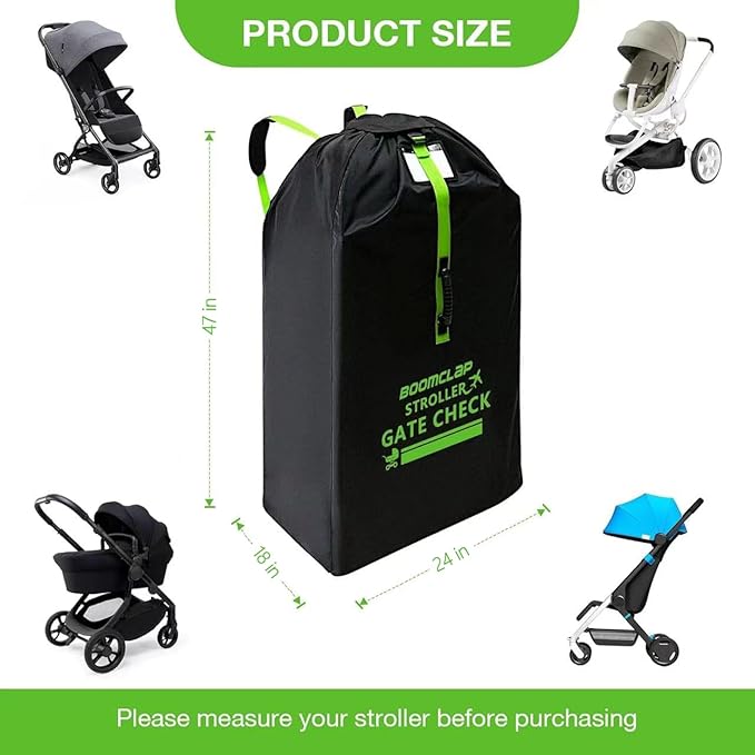 BOOMCLAP Durable stroller travel bag