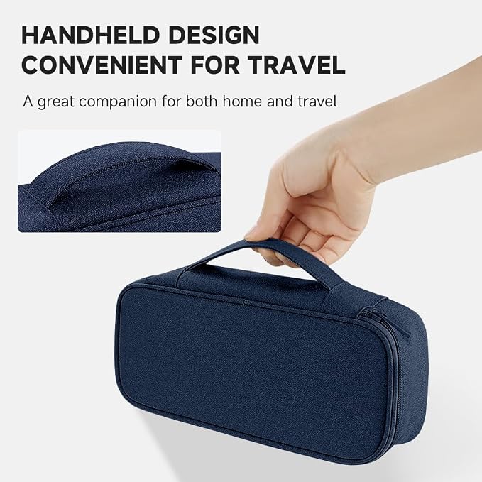 Teskyer Electronics Organizer Travel Case, Waterproof Portable Tech Accessories