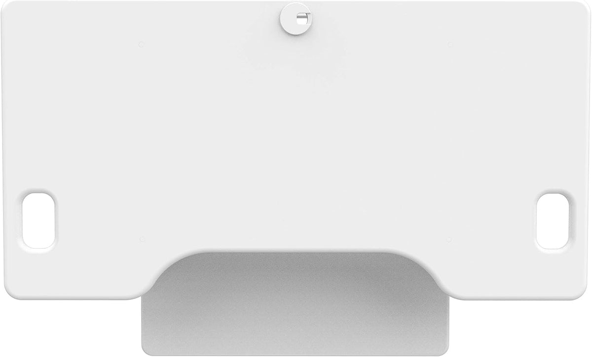 Rocelco 46" Large Height Adjustable Standing Desk Converter - Quick Sit Stand Up Triple Monitor Riser - Gas Spring Assist Computer Workstation - Retractable Keyboard Tray - White (R DADRW-46)