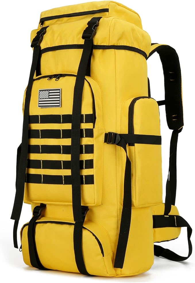 Hiking Backpack for Men 70L/100L Camping Backpack Military Rucksack Molle 3