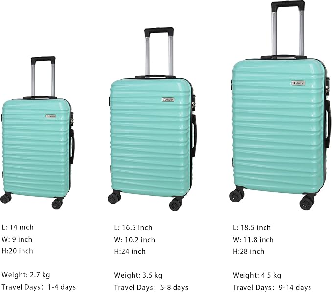 Luggage Sets 3 Piece-Suitcase Set- Luggage