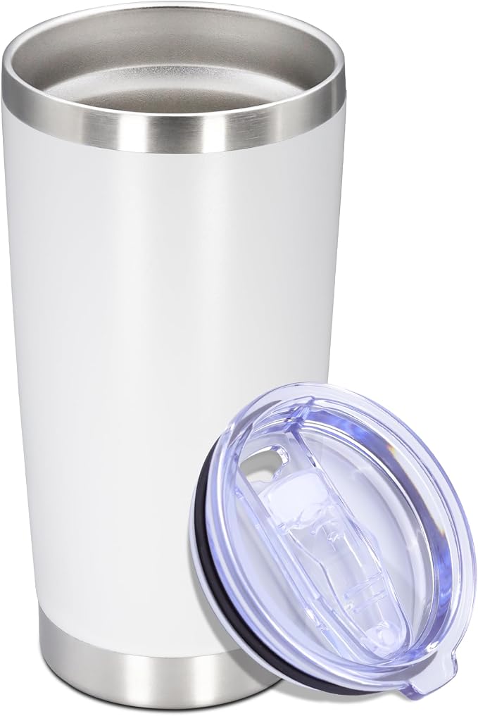 20 oz Tumbler with lid Double Wall Vacuum Insulated Tumblers Stainless Steel