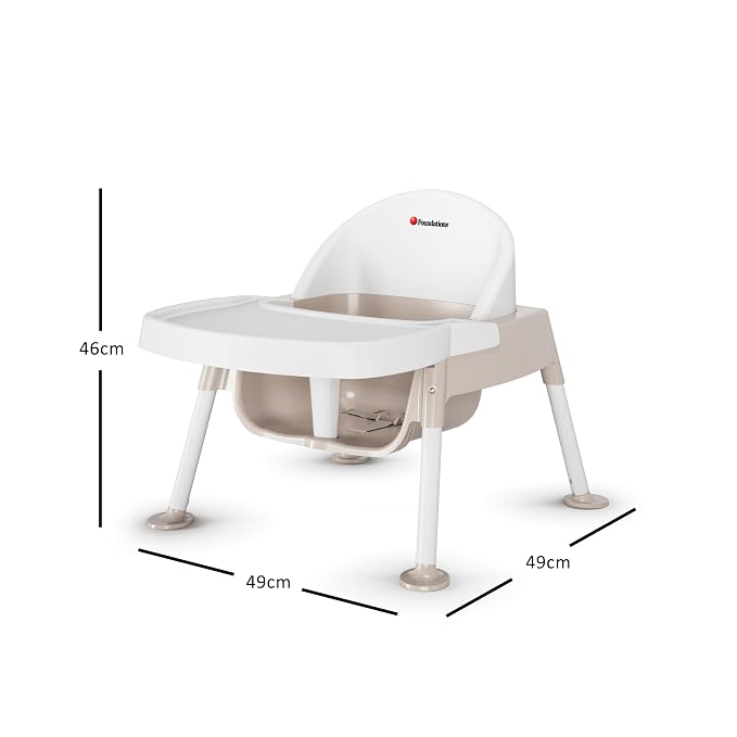 Foundations Secure Sitter 5" Feeding Chair, Stable “No Tip” Feet, 3-Point