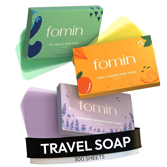 FOMIN - Antibacterial Paper Soap Sheets