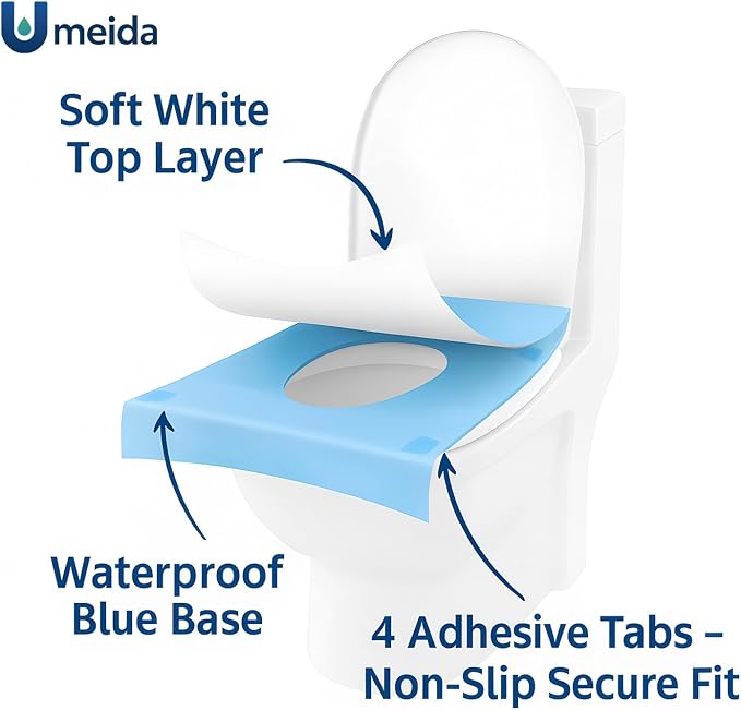 50 Count Disposable Toilet Seat Covers