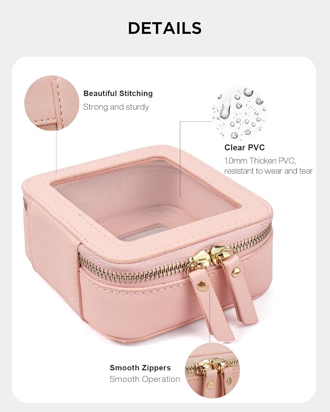 LETGO Small Makeup Bags for Purse, TSA Approved Toiletry Bag