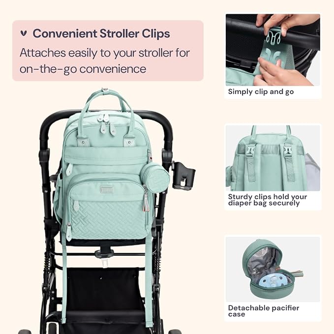 BabbleRoo Diaper Bag Backpack