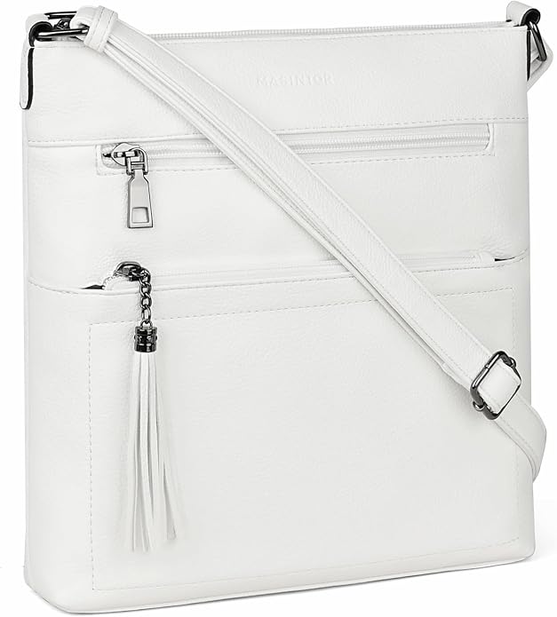 MASINTOR Crossbody Purses for Women, Adjustable Strap Shoulder Bag