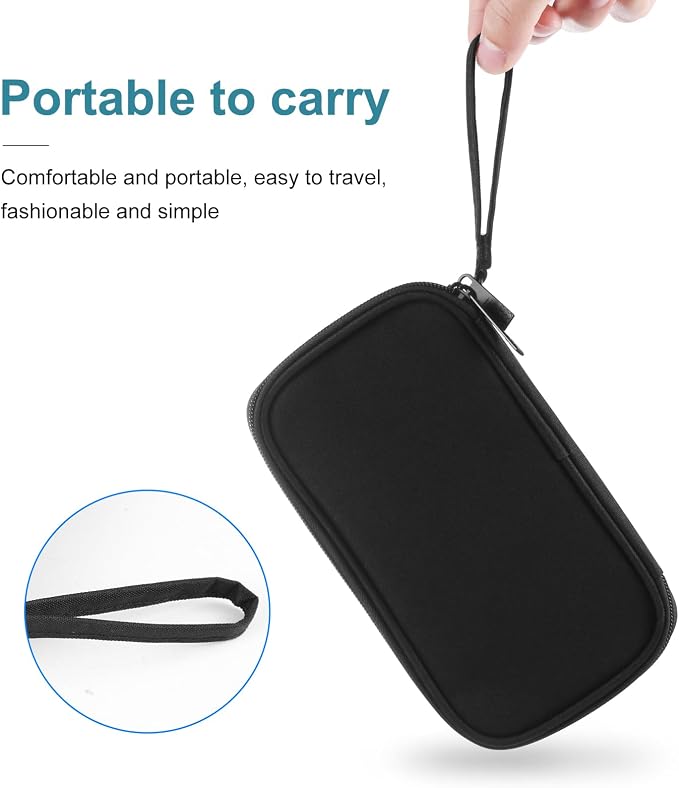 Electronic Accessories Organizer Carry Bag, Travel Cable Organizer Pouch