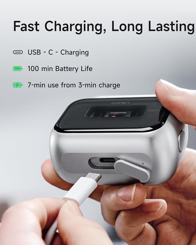 Laifen P3 Pro 3-Blade Electric Shaver, Dual Linear High-Speed Motors 12