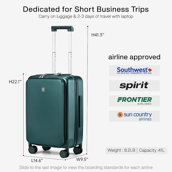 Hanke Grace Carry On Luggage
