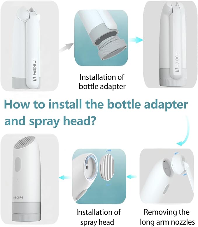 Portable Bidet | High Pressure Travel Bidet | Rechargeable Electric Portable