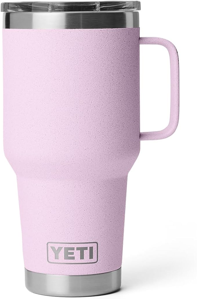 YETI Rambler 30 oz Travel Mug, Stainless Steel, Vacuum Insulated