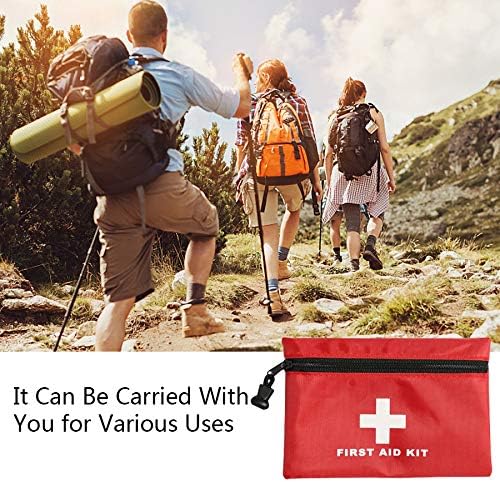 AOUTACC Mini First Aid Kit Empty, Travel Empty First Aid Kit Pouch Bag