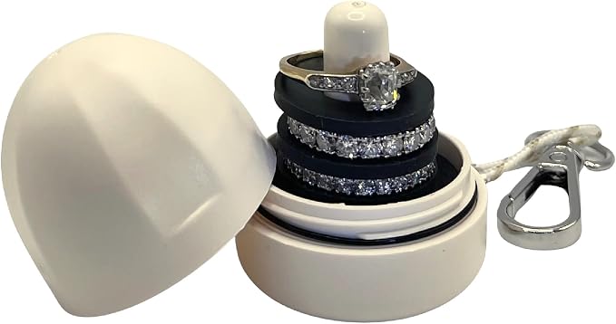 RING THING - Ring Holder Keychain, Jewelry Organizer and Storage, Portable