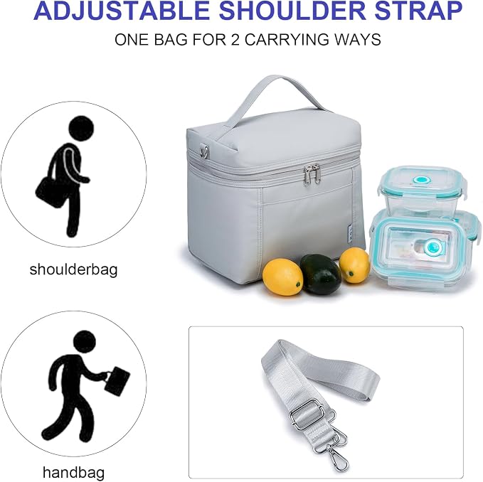NOL Natural Organic Lifestyle Insulated Lunch Bags