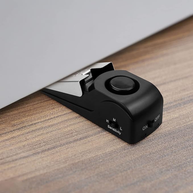 EMDMAK Door Stop Alarm with 120DB Siren Door Stop