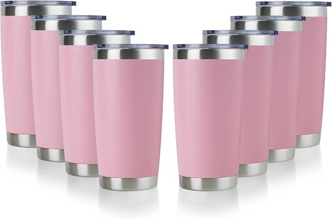 DOMICARE 20oz Stainless Steel Tumbler Bulk