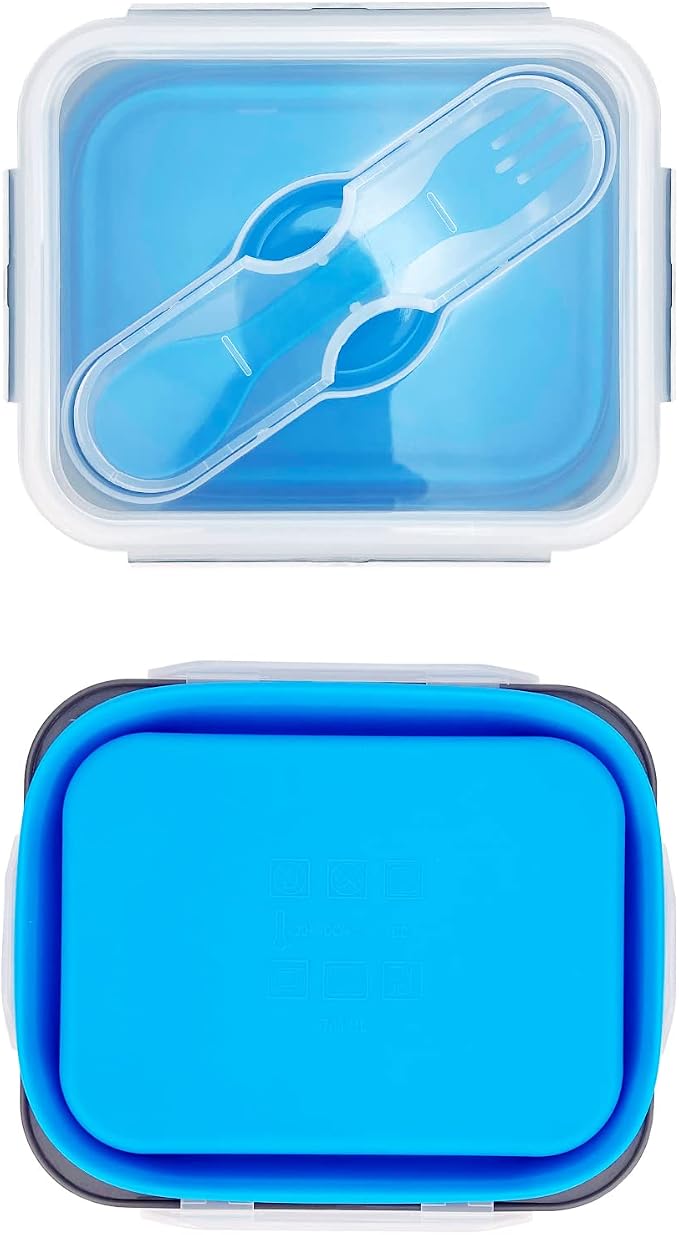 Small Silicone Collapsible Snacks Container