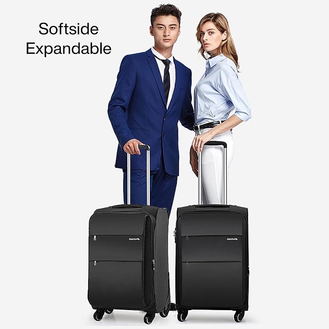 Hanke 24 Inch Expandable Luggage Large Suitcases