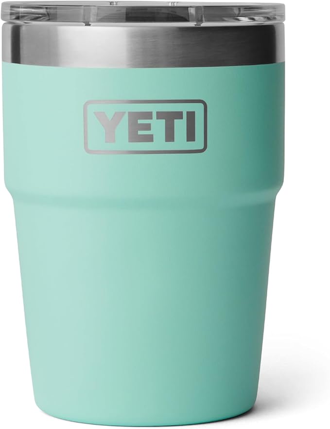 YETI Rambler 16 oz Stackable Tumbler, Vacuum Insulated, Stainless Steel with MagSlider Lid | Stackable, Vacuum Insulated, MagSlider Lid, Stackable, Vacuum Insulated, MagSlider Lid