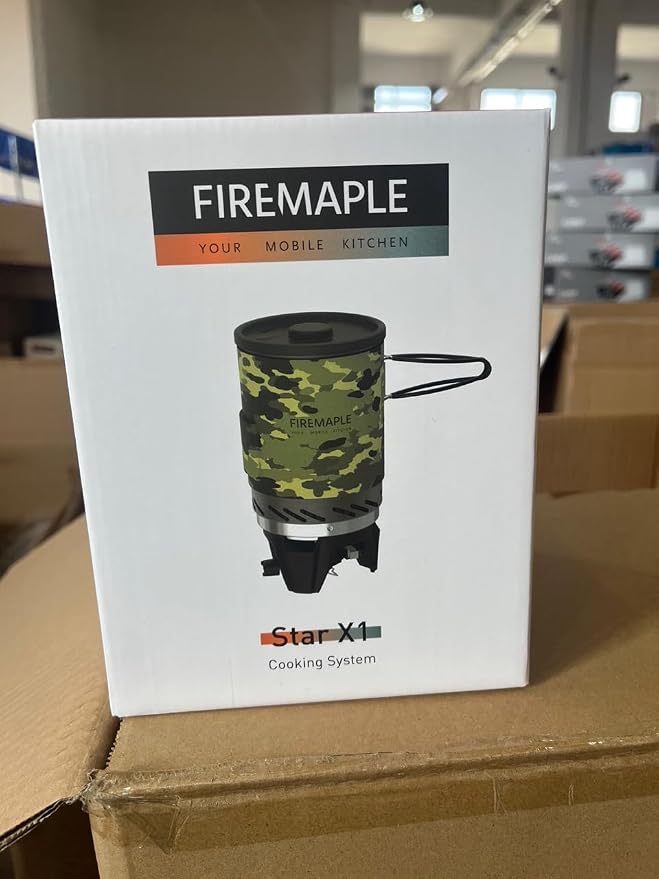 Fire-Maple "Fixed Star 1" Personal Cooking System | Pot/Jet Burner Stove System