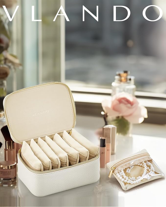 Vlando Graduation Gifts for Her, Travel Jewelry Case
