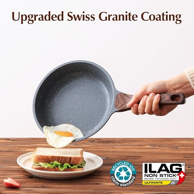 SENSARTE Nonstick Frying Pan Skillet