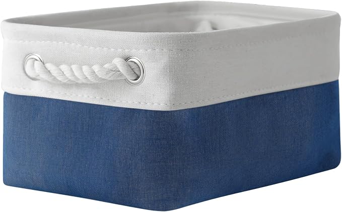 TheWarmHome Storage Bins for Shelves