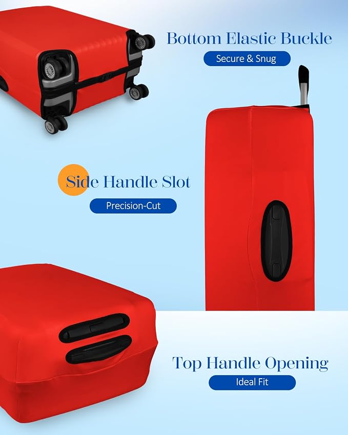 Slohif Luggage Cover for Suitcase Tsa Approved Protector