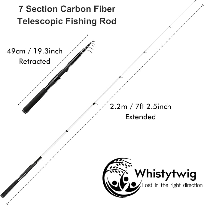 Whistytwig Telescopic Fishing Rod