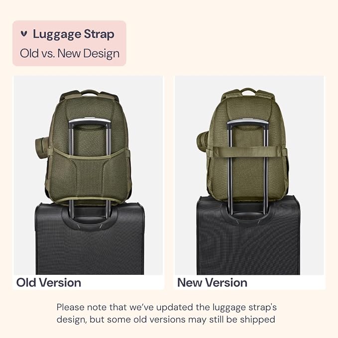 BabbleRoo Diaper Bag Backpack, Travel Backpack