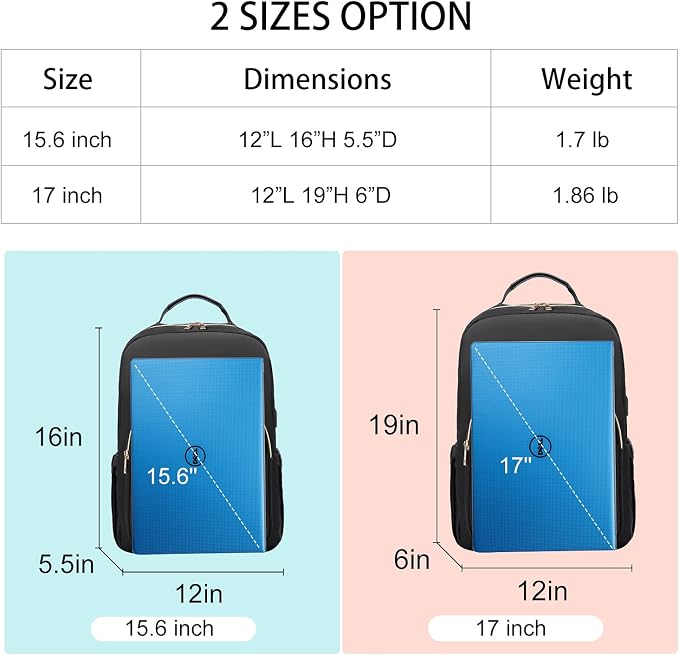 LOVEVOOK Laptop Backpack Purse for Women, Work Travel Computer Bags, Quilted