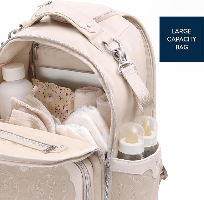Itzy Ritzy Diaper Bag Backpack – Large Capacity Boss Plus Baby Backpack Diaper