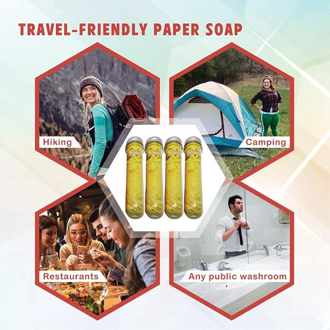 Flower Paper Soap Sheets