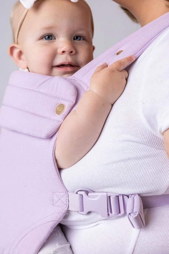 Mabē Monarch Ergonomic Baby Carrier – Premium Cotton Soft Structured Newborn to