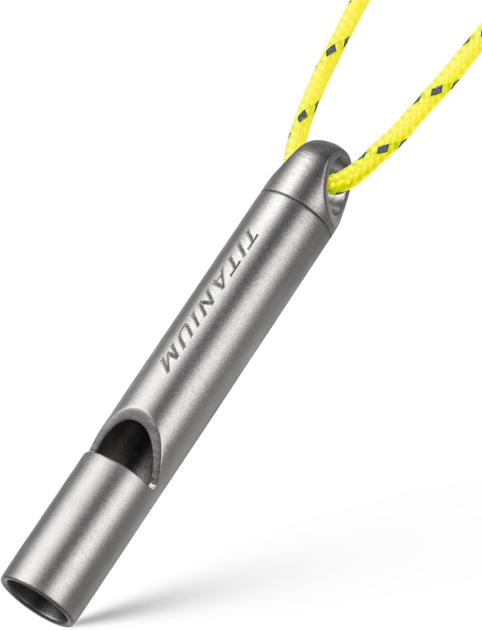 Titanium Emergency Whistle, Survival Safety Whistles