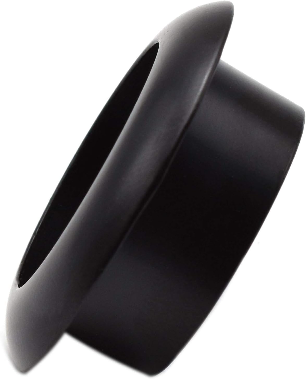 1 Inch(25mm) Zinc Alloy Desk Hole Cover Grommets Black Wire Cord Cable Organizer for Computer Desk Cabinet