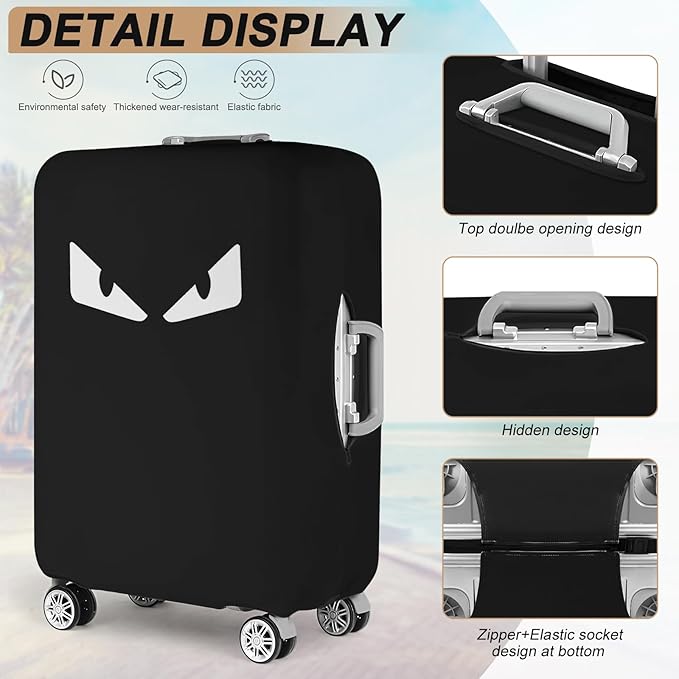 Luggage Covers For Suitcase Tsa Approved, Washable Suitcase Cover Elastic