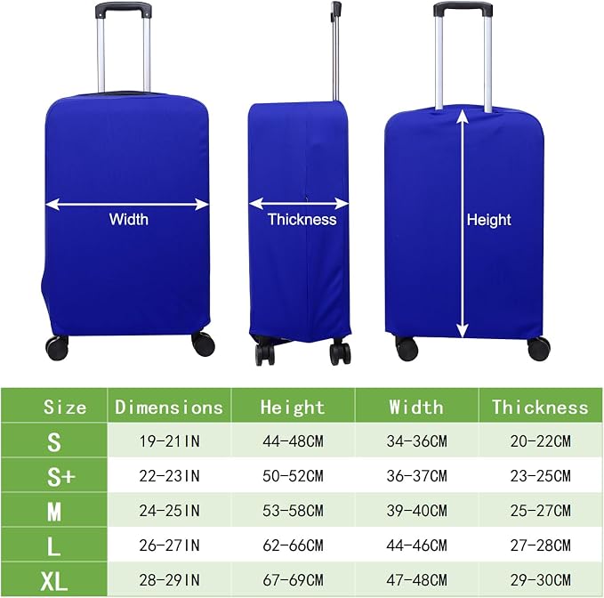 PATIKIL Luggage Cover, Suitcases Covers Elastic Carry on Cover Protector
