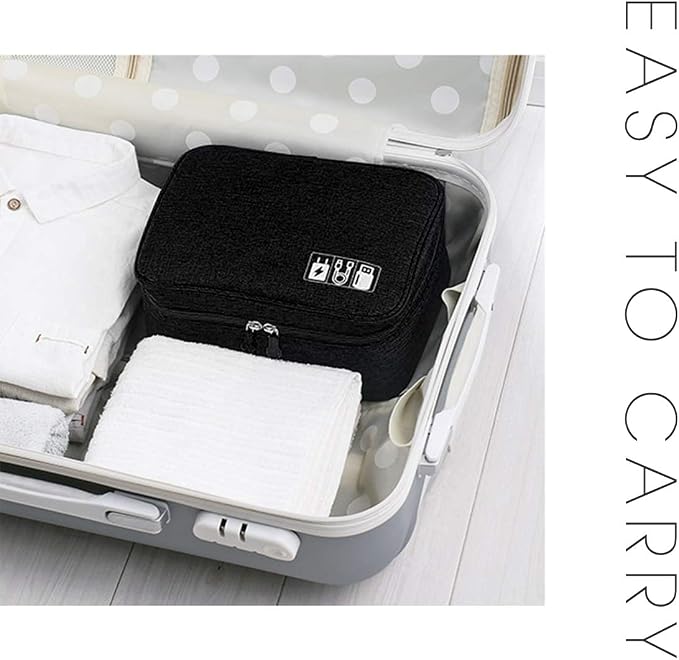 Electronics Organizer, OrgaWise Electronic Accessories Bag Travel Cable