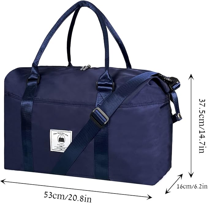 Travel Duffle Bag, Waterproof Sport Tote Gym Bag