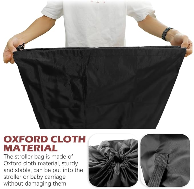 DOERDO Stroller Transport Bags, Large Foldable Carrying Storage Bag