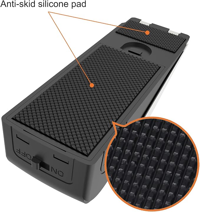 3 Packs Portable Door Stop Alarm & Door Lock, Upgraded Home Security Door