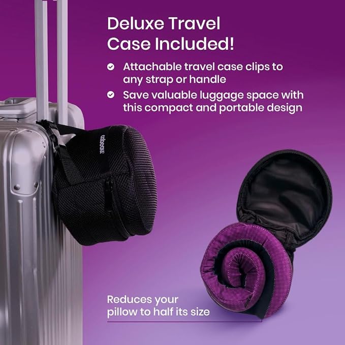 Cabeau Long Haul Flight Cooling Travel Neck Pillow – Evolution Cool –