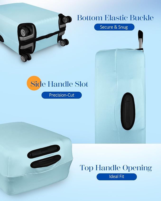 Slohif Luggage Cover for Suitcase Tsa Approved Protector