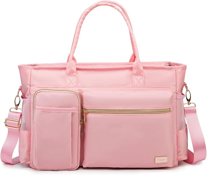 Laptop Tote Bag, Middle Size Computer Messenger Teacher Bag